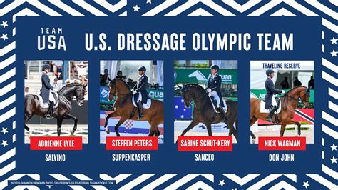 olympic dressage team schedule.